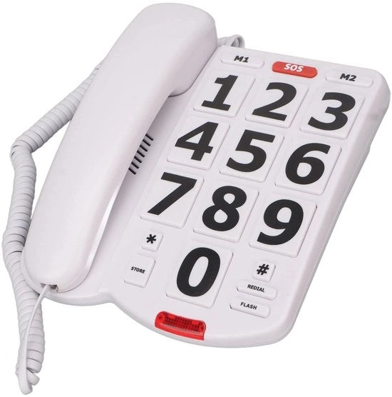 Telefono per Anziani - Alta Coda - Grande tastiera