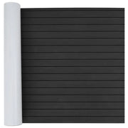 Tappetino per Barche Rigato Grigio Scuro e Nero 240 x 90 cm EVA