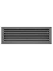 Griglia di ventilazione per camino Grafite - Hide 17x49
