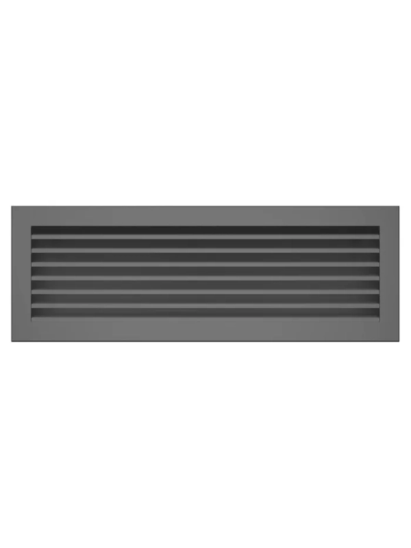 Griglia di ventilazione per camino Grafite - Hide 17x49