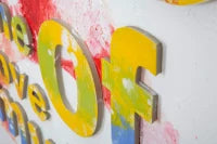 Dipinto Su Tela Music Cm 100X3.5X100