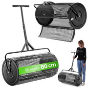 KADAX Seminatore da giardino a rete 80 cm 100 L