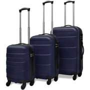 Set Trolley Rigidi 3 pz Blu 45,5/55/66 cm 91144
