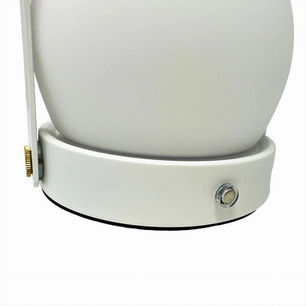 Trade Shop - Lampada Led Da Tavolo Ricaricabile Portatile Lume 3 Colorazioni Di Luce D29-b3c -