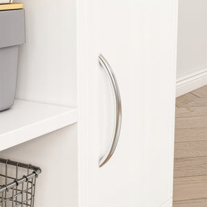 Mobile multifunzionale, tavolino, stampante, scaffale, ripiano moderno, 50 cm