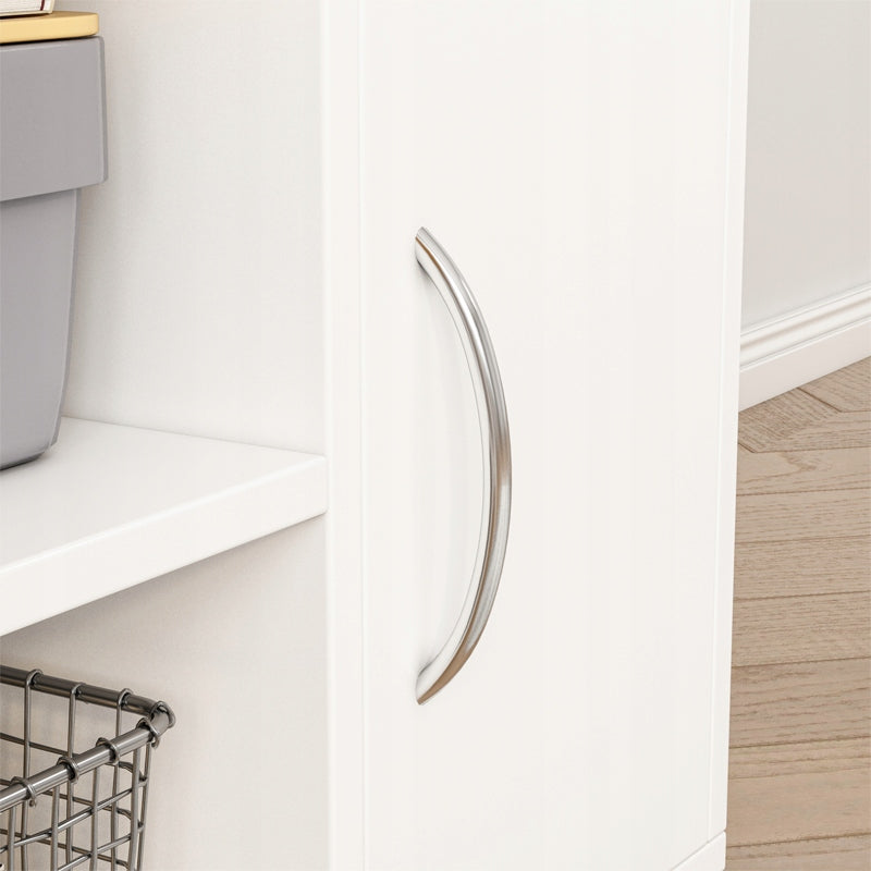 Mobile multifunzionale, tavolino, stampante, scaffale, ripiano moderno, 50 cm