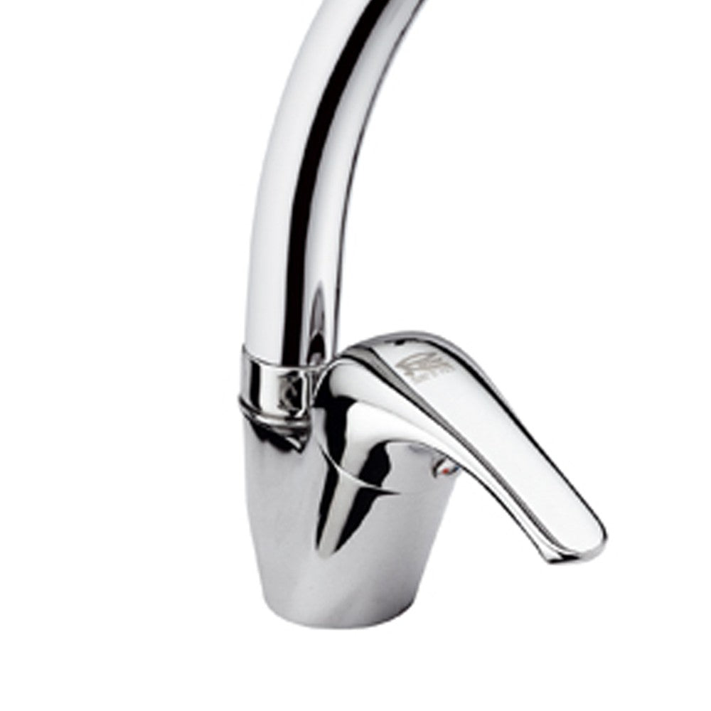 Rubinetto lavello con bocca alta girevole - serie 35