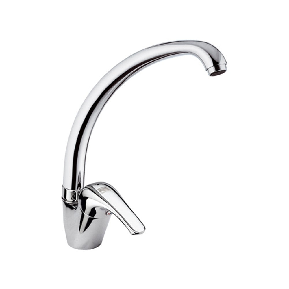 Rubinetto lavello con bocca alta girevole - serie 35