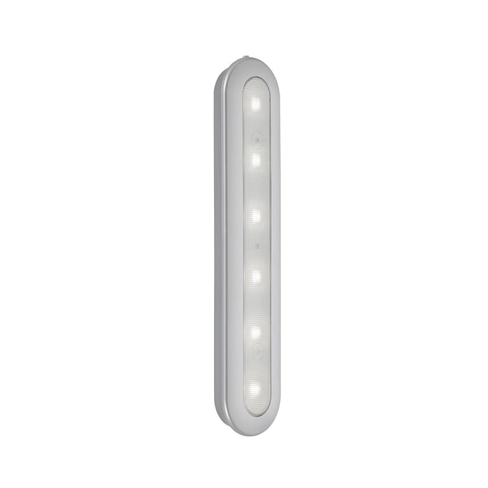 Applique Moderna Lero Plastica Argento Led Integrato 1,5W 6500K