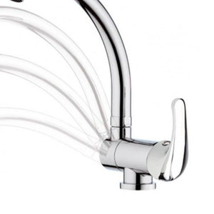 Rubinetto lavello con bocca alta girevole, tipo lusso - serie 35