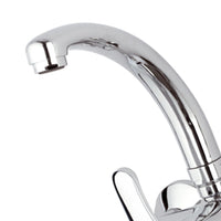 Rubinetto lavello a muro con bocca modello corto - serie 35