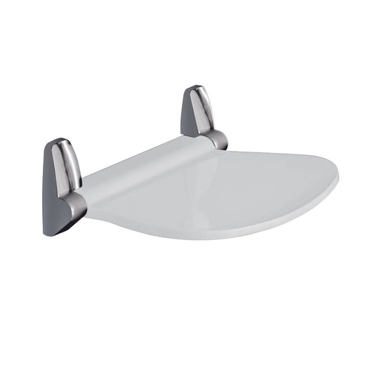 Sedile per doccia ribaltabile serie Sound Gedy 2282 Bianco/Cromato