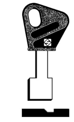 SILCA CHIAVE POMPA MT2P TESTA PLASTICA confezione da PEZZI 5