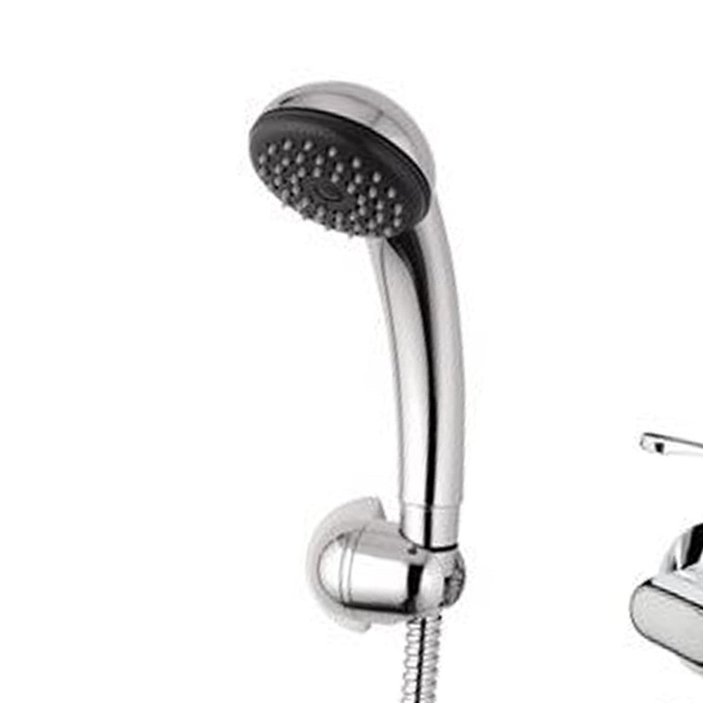 Rubinetto lavabo/vascacon bocca fusa lunga e kit doccia - serie 35