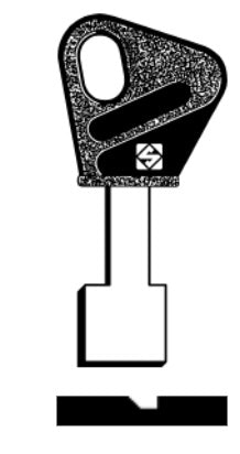 SILCA CHIAVE POMPA MT3P TESTA PLASTICA confezione da PEZZI 5