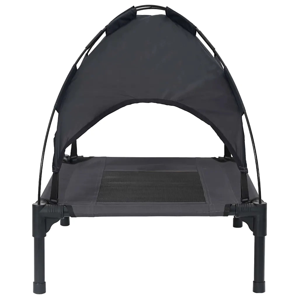 Letto per Cani Nero 62 x 48 x 61 cm Acciaio 42008165
