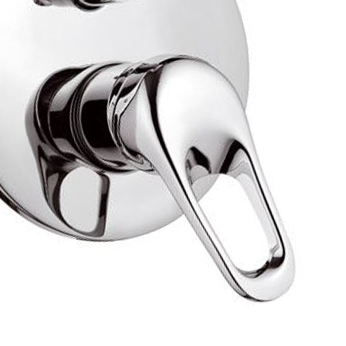 Rubinetto incasso con deviatore per vasca/doccia - serie remix