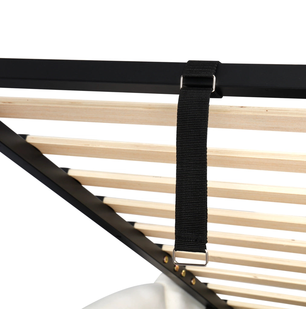 Divano letto contenitore idraulico 90x200 cm in velluto beige con USB-A/USB-C