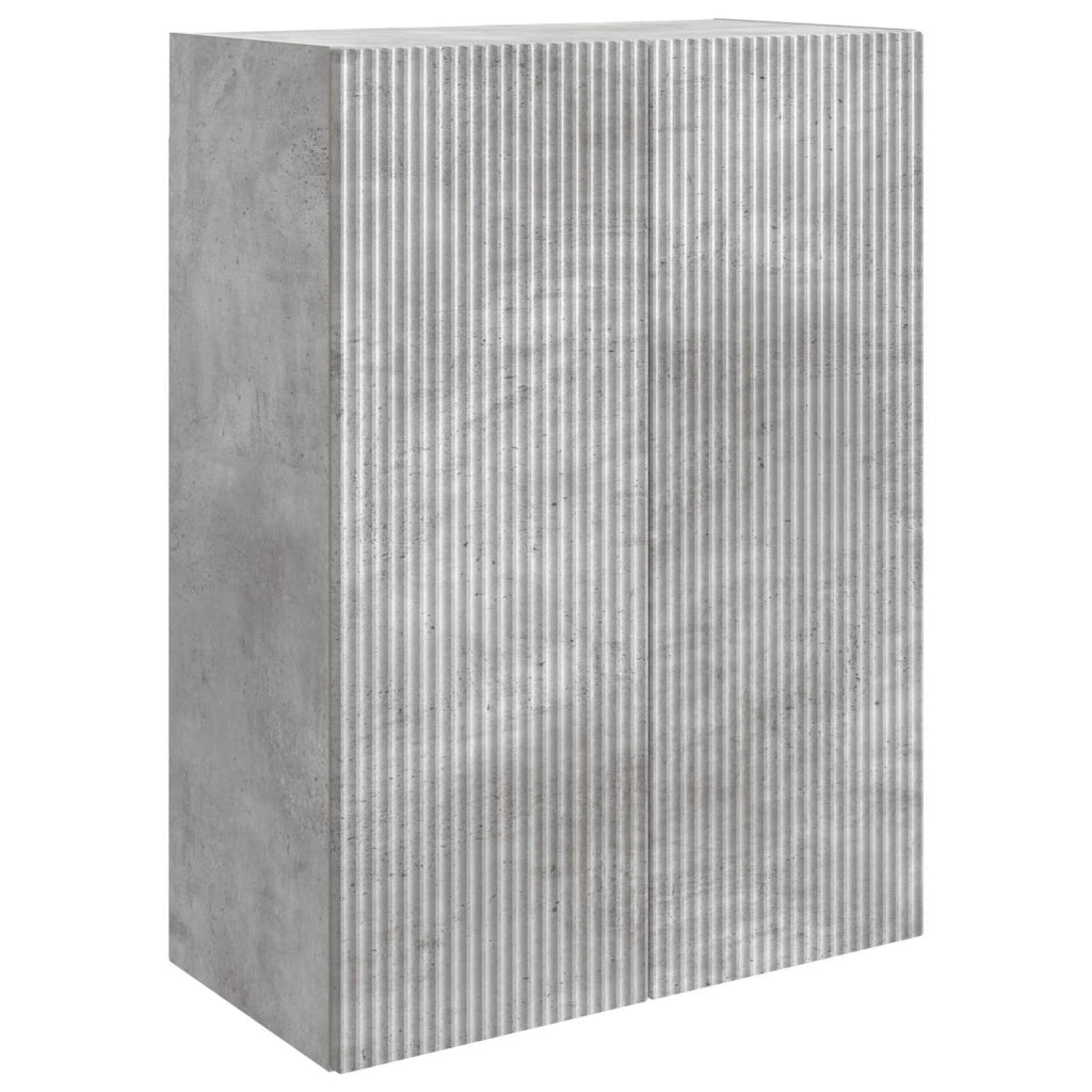 Mobiletto a muro Grigio Cemento 66 x 34,5 x 90 cm 898398