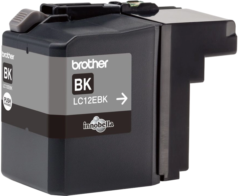 Brother LC12EBK cartuccia d'inchiostro 1 pz Originale Nero