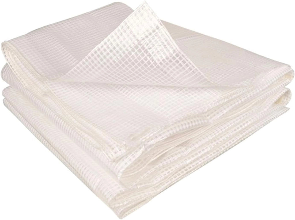 Lona de recambio de 130 gr/m² para 12m² de invernadero blanco de 4 estaciones ZEBRA