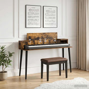 Scrivania studio Rovere Fumo 152 x 36 x 19,5 cm 8006696
