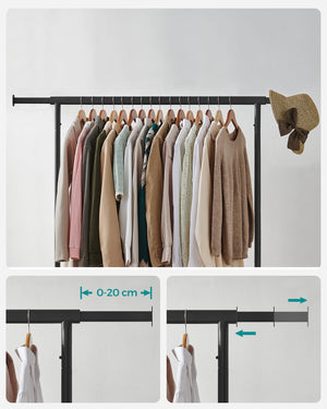 Appendiabiti VALORA su ruote per cappotti e giacche HSR011B01V1