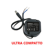 Alcapower Alimentatore Switching IP67 12V 20W 1.66A, Uscita DC 5.5x2.1mm, Efficienza Energetica Elevata, Design Compatto per Ambienti Esterni ed Umidi