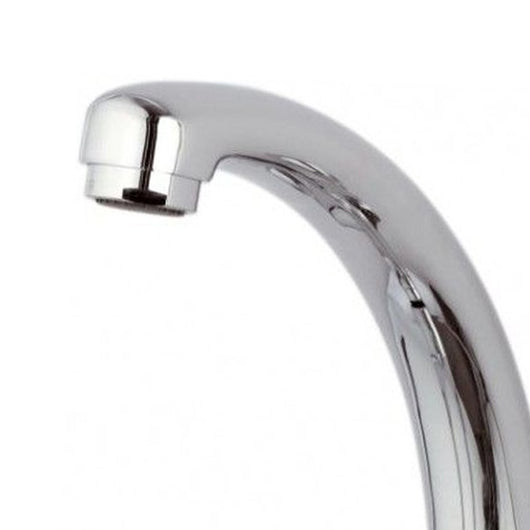 Rubinetto lavello a muro, bocca modello corto - serie remix