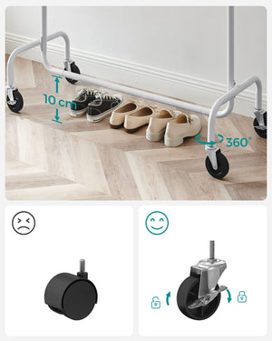 Appendiabiti VALORA su ruote per cappotti e giacche HSR011W01V1