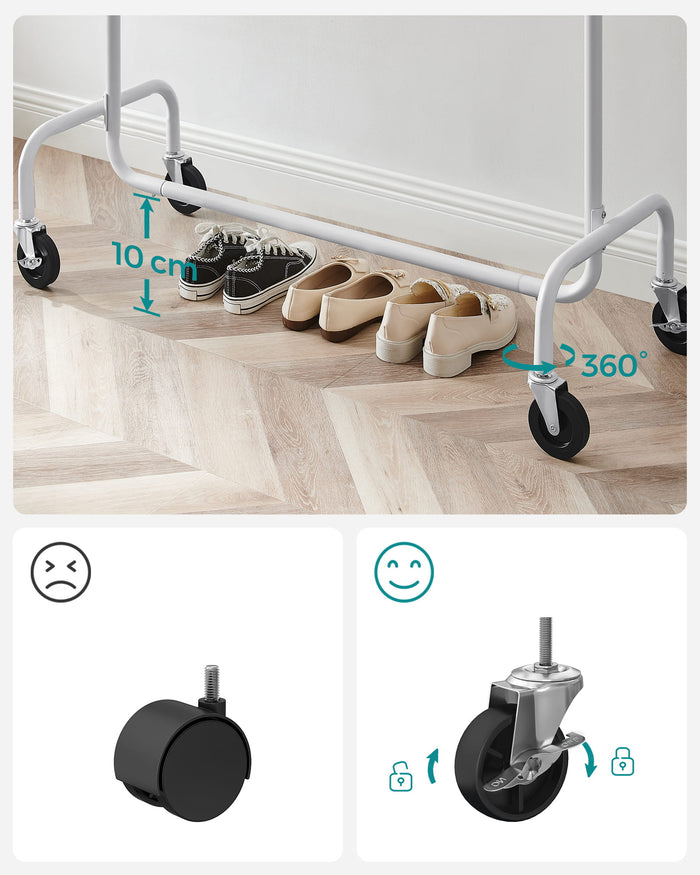 Appendiabiti VALORA su ruote per cappotti e giacche HSR011W01V1