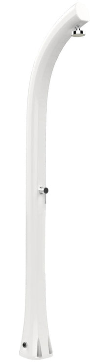 Doccia Solare da Esterno Giardino 30L Miscelatore Arkema Jolly Plus Bianco