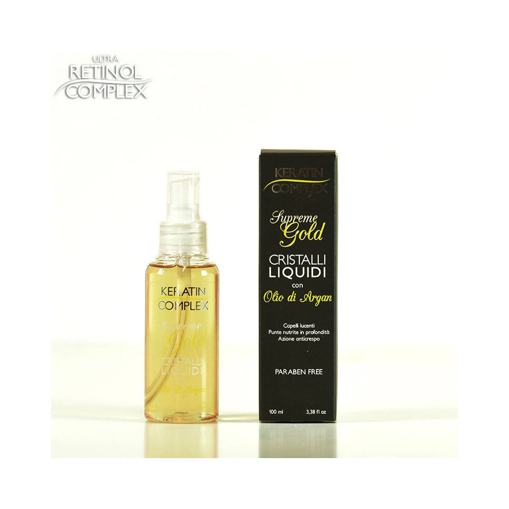 Trade Shop - Retinol Complex Cristalli Liquidi Per Capelli Olio Di Argan Keratin No Parabeni -