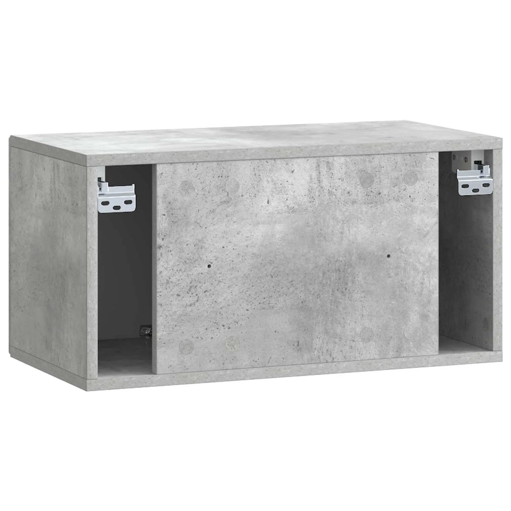 Mobile Porta TV da Muro Grigio Cemento 59,5 x 31 x 30 cm 898198
