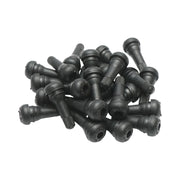 Set di 100 valvole per ruote tubeless TR413 EPDM con inserto metallico in ottone