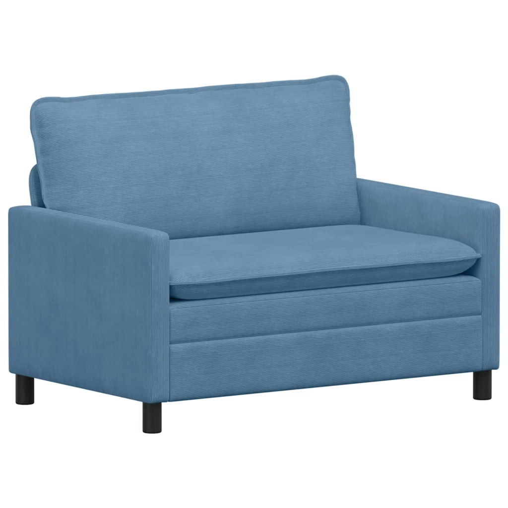 Divano Blu 126 x 81 x 87,5 cm Tessuto