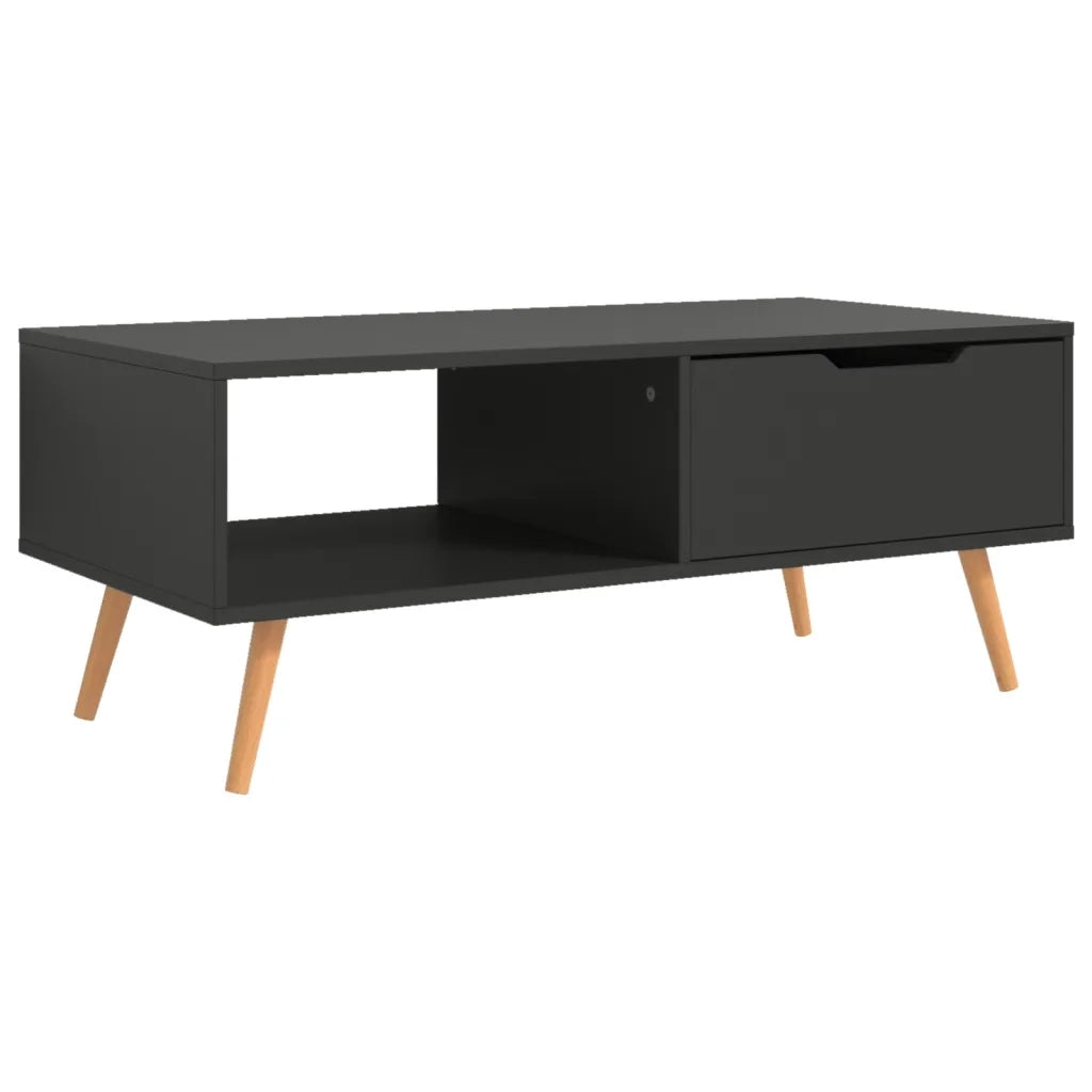 Tavolino da CaffÃ¨ Grigio 100x49,5x43 cm in Truciolato
