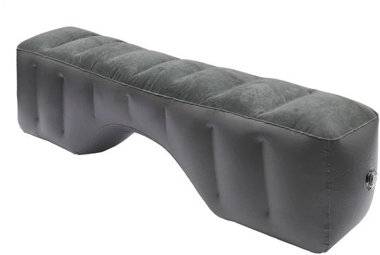 Matrimoniale Slaapmat per Auto - Cuscino per Sedile Posteriore - Materiale Ademend PVC - Disegno a Strisce di Golf - Letto Comfortevole - Dimensioni 123x24x33cm