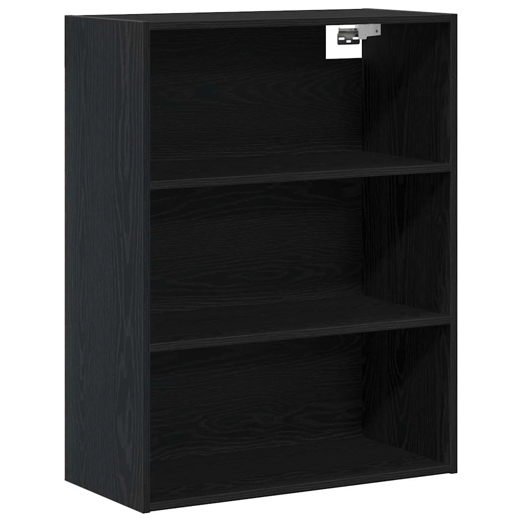 Credenza 2 pz | Madia | Buffet da pranzo | Armadio da pranzo Rovere Nero Legno multistrato