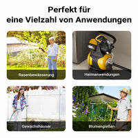 Autoclave con serbatoio uso domestico a membrana, 19 l, 1000 W, pompa per acqua automatica da 3500 l/h con pressostato e prefiltro, prevalenza 44 m, profondità di aspirazione di 8 m