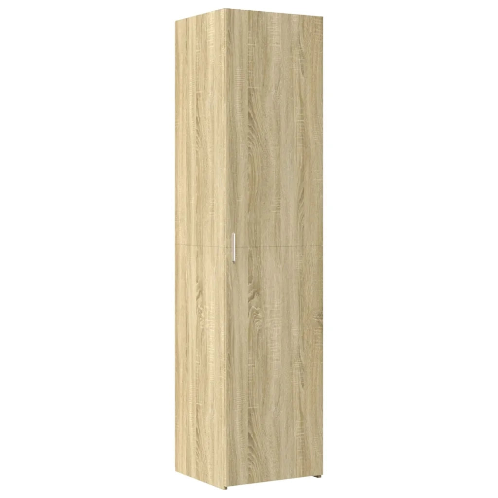 Credenza | Madia | Buffet da pranzo | Armadio da pranzo Rovere Sonoma 45x42,5x185 cm in Legno Ingegnerizzato