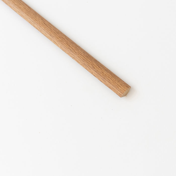 quarto di tondo mdf rovere medio mm.14x14x2400 cod:ferx.2288