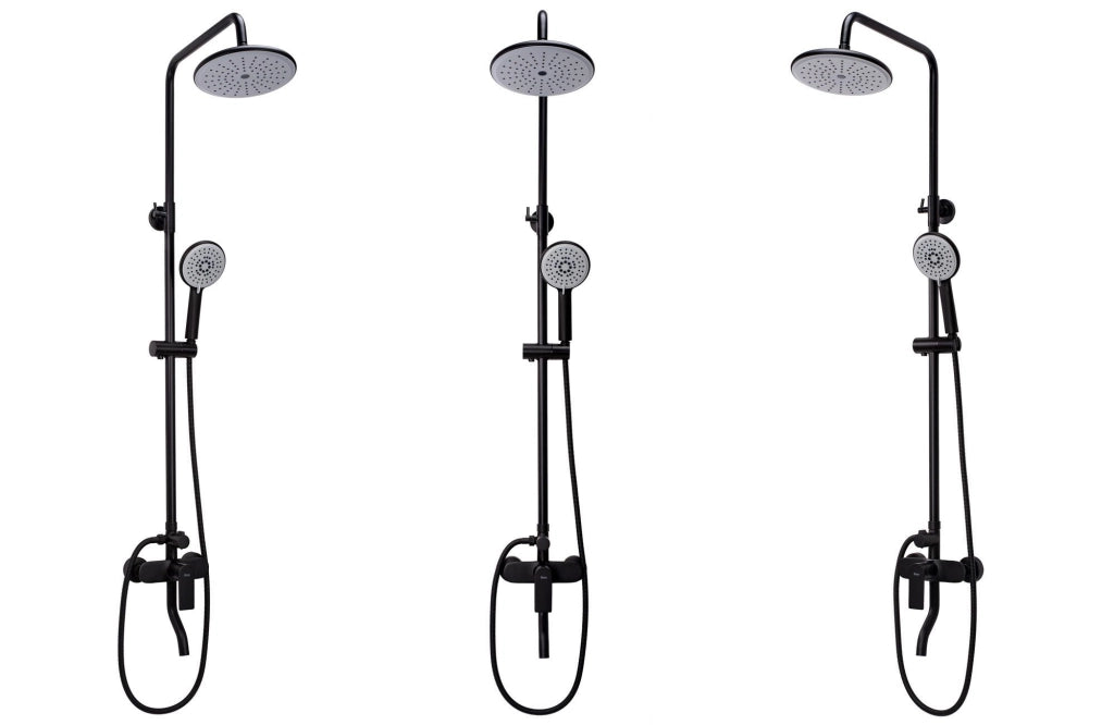 Set Doccia Rea Verso Black