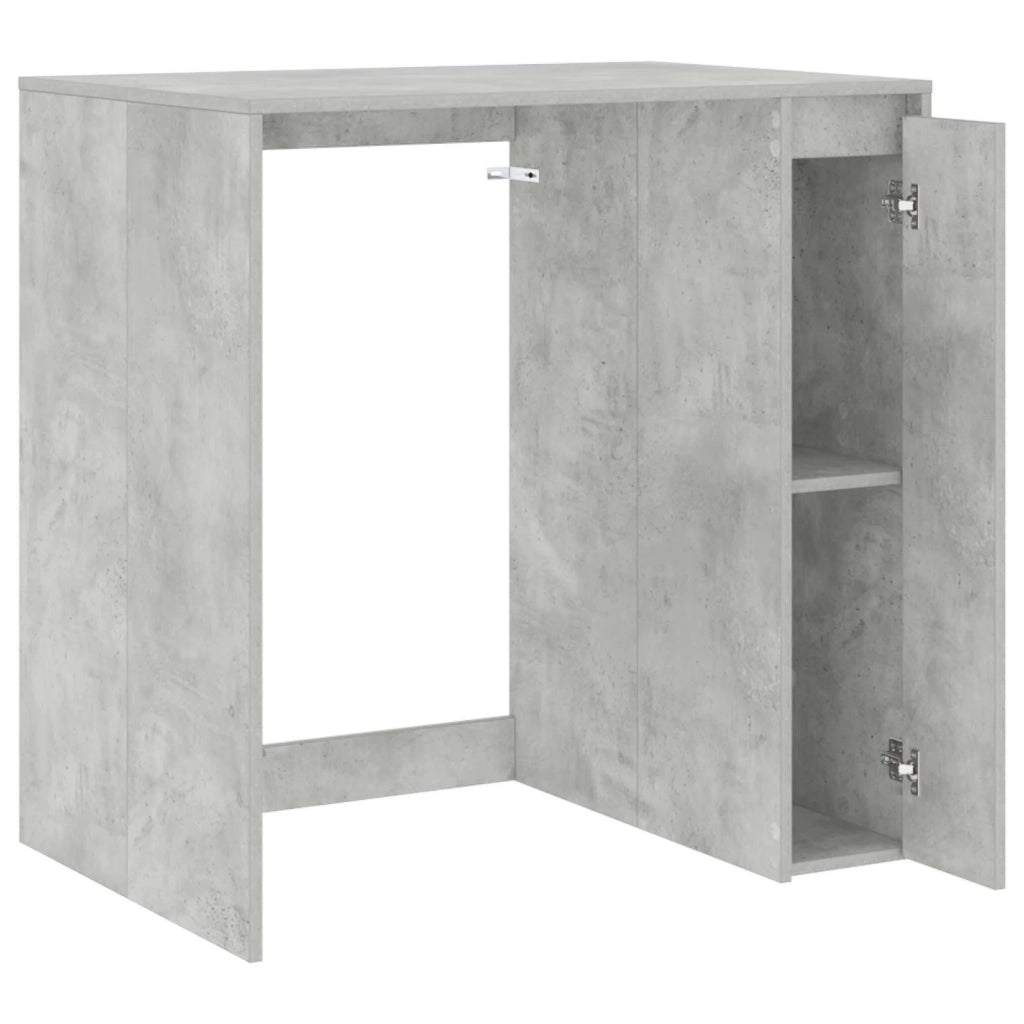Mobiletto per lavatrice con porta Calcestruzzo 87 x 60 x 89 cm 8006803