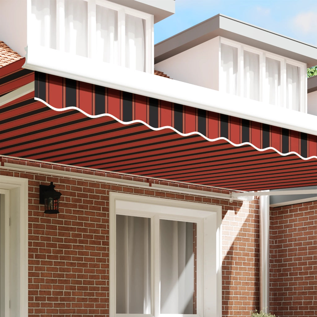 Tenda da sole per telaio da 5 m Multicolore 4.8x0.2 m