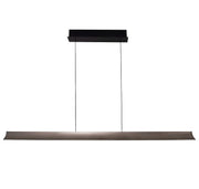 Lampada a sospensione barra Maxlight JO-JO LED 38W CCT nera 124cm