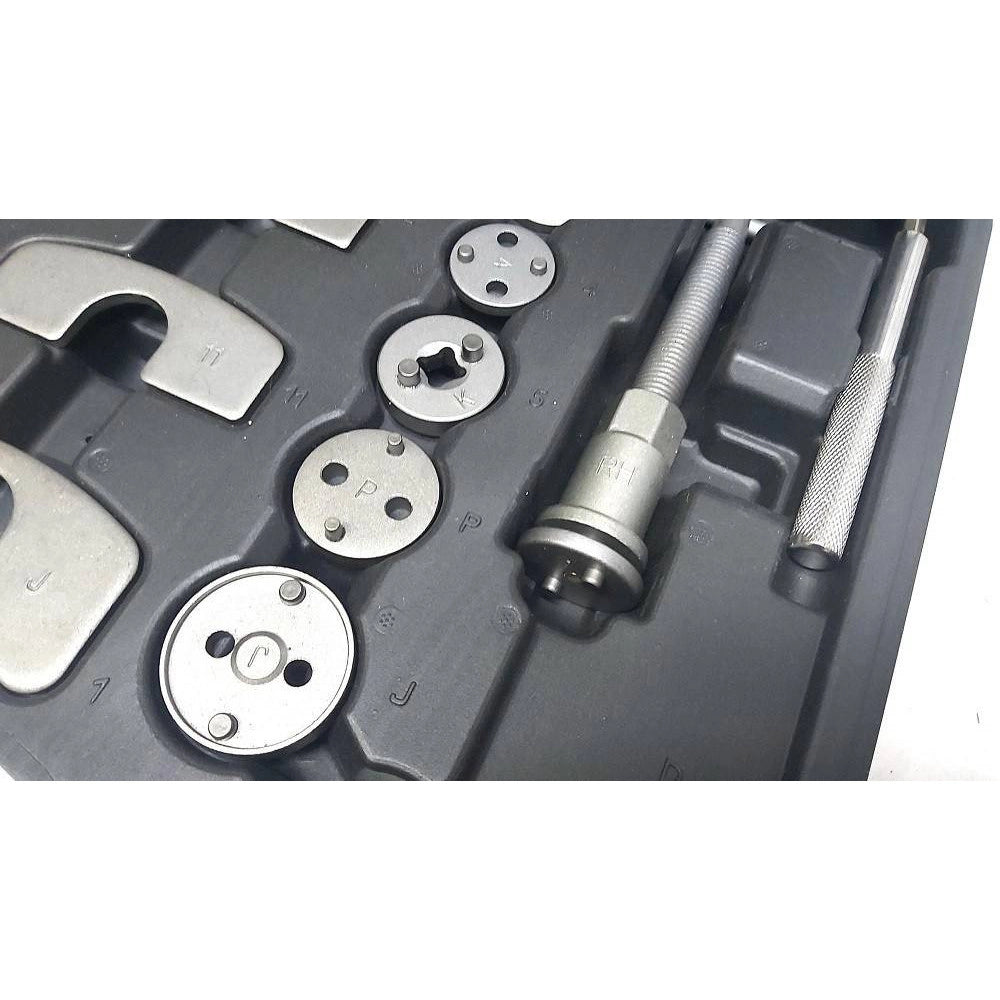 Trade Shop - Set 44 Pezzi Arretratore Pistoncini Freno Auto Pinze Pistoncino Freni A Disco -