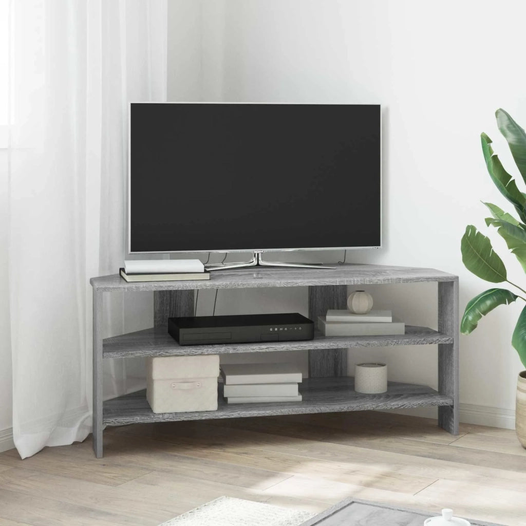 MobileTVAngolare 102x40,5x45cm Grigio Sonoma 889771
