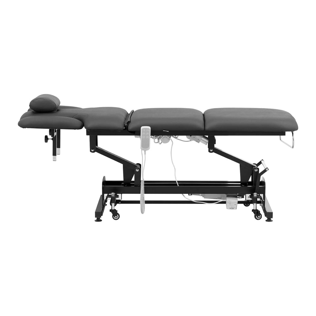 Lettino da massaggio elettrico carico massimo 150 kg nero/grigio 14_0007761