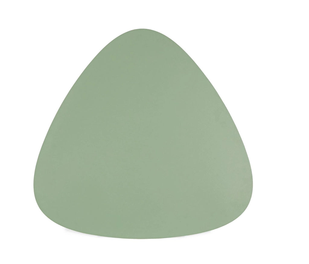Set 2 Pezzi Tavolini per Esterno in Acciaio Verniciato Yvonne Sagom Verde Salvia